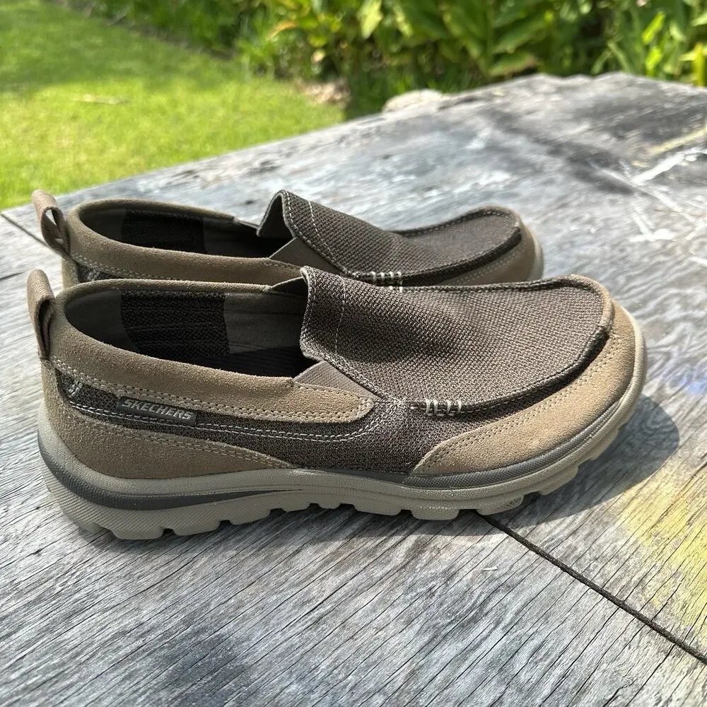 Sketchers Casual Shoes Relaxed Fit: Superior - Milford Men's Size 7.5 VGC 204